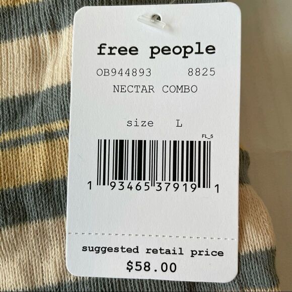 Free People Striped Tank Top Nectar Combo - Picture 9 of 10